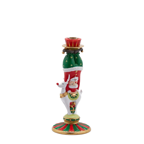 SİRK CAMBAZI NOEL BABA YILBAŞI ŞAMDANI, 31 CM