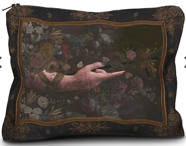 The Battista Kadife El Çantası - 17 x 23 cm