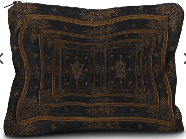 The Battista Kadife El Çantası - 17 x 23 cm