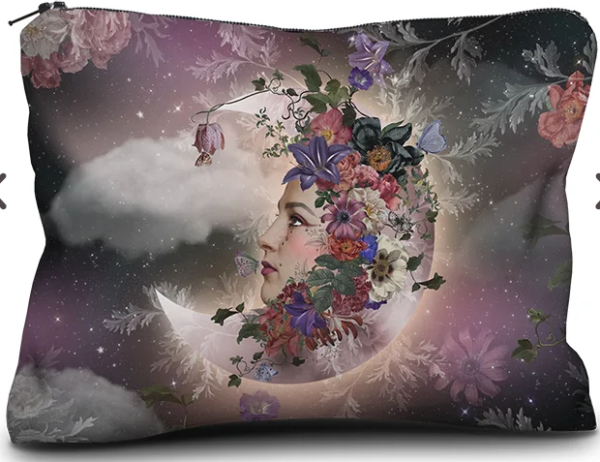 The Moon Kadife El Çantası -  17 x 23 cm