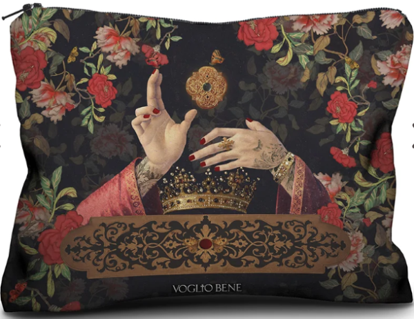 Messina Kadife El Çantası - 17 x 23 cm