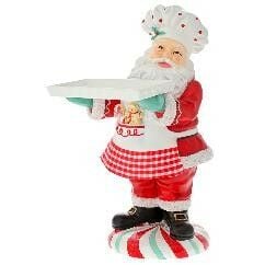 SERVİS YAPAN NOEL BABA FİGÜRÜ YILBAŞI DEKORU