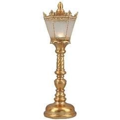 LED IŞIKLI SOKAK LAMBASI YILBAŞI DEKORU, ALTIN RENK