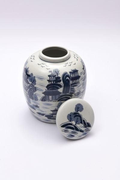 EMPEROR BLUE BLANC TEMPLE KAVANOZ