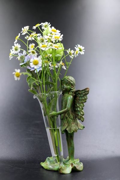 Peri Kızı Cam Vazo