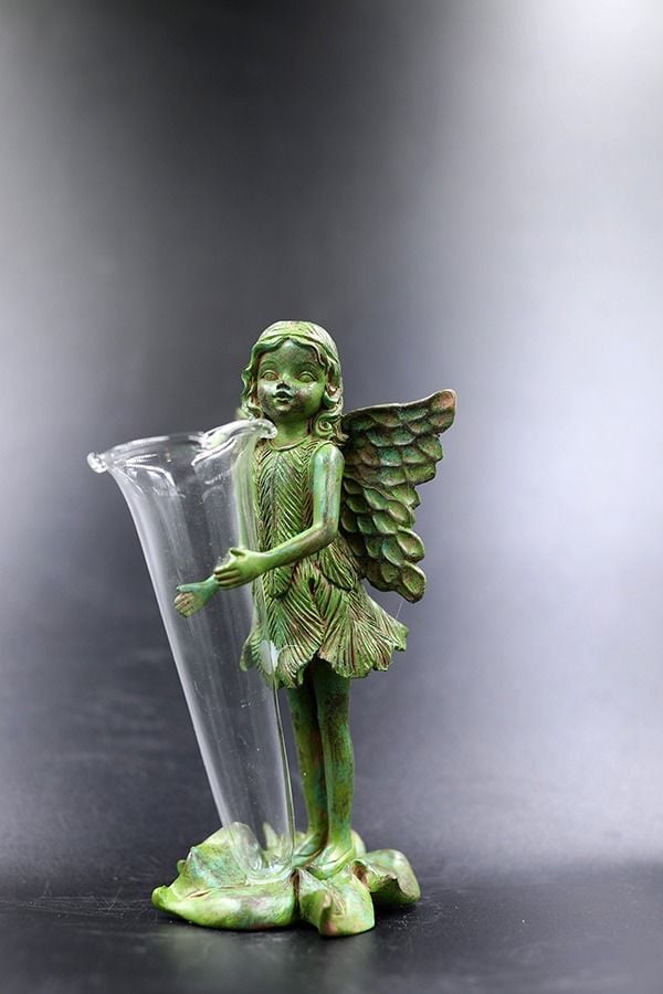 Peri Kızı Cam Vazo