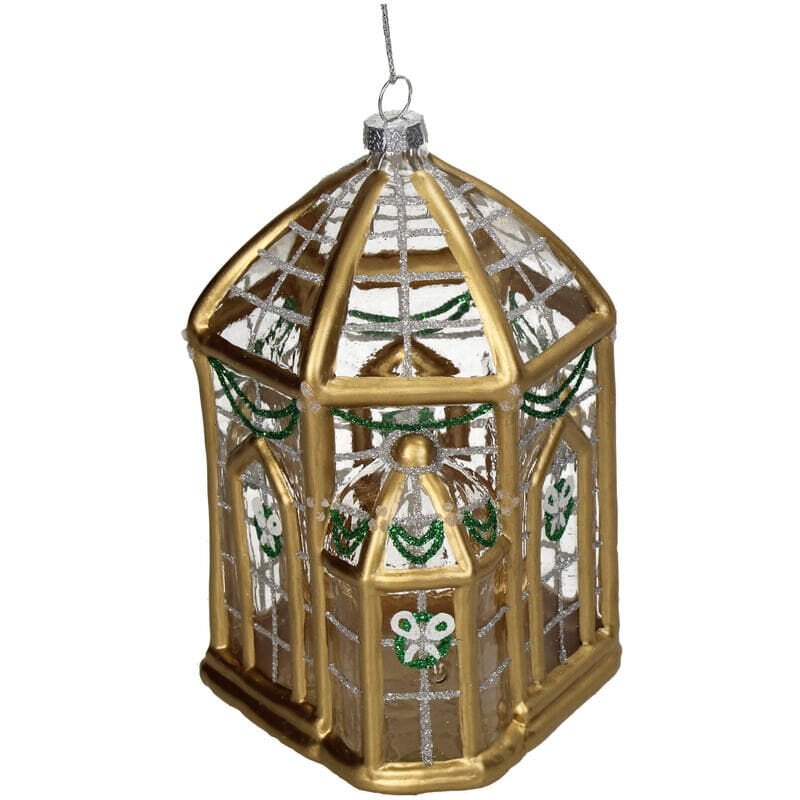 Gazebo Kış Bahçesi Yılbaşı Süsü