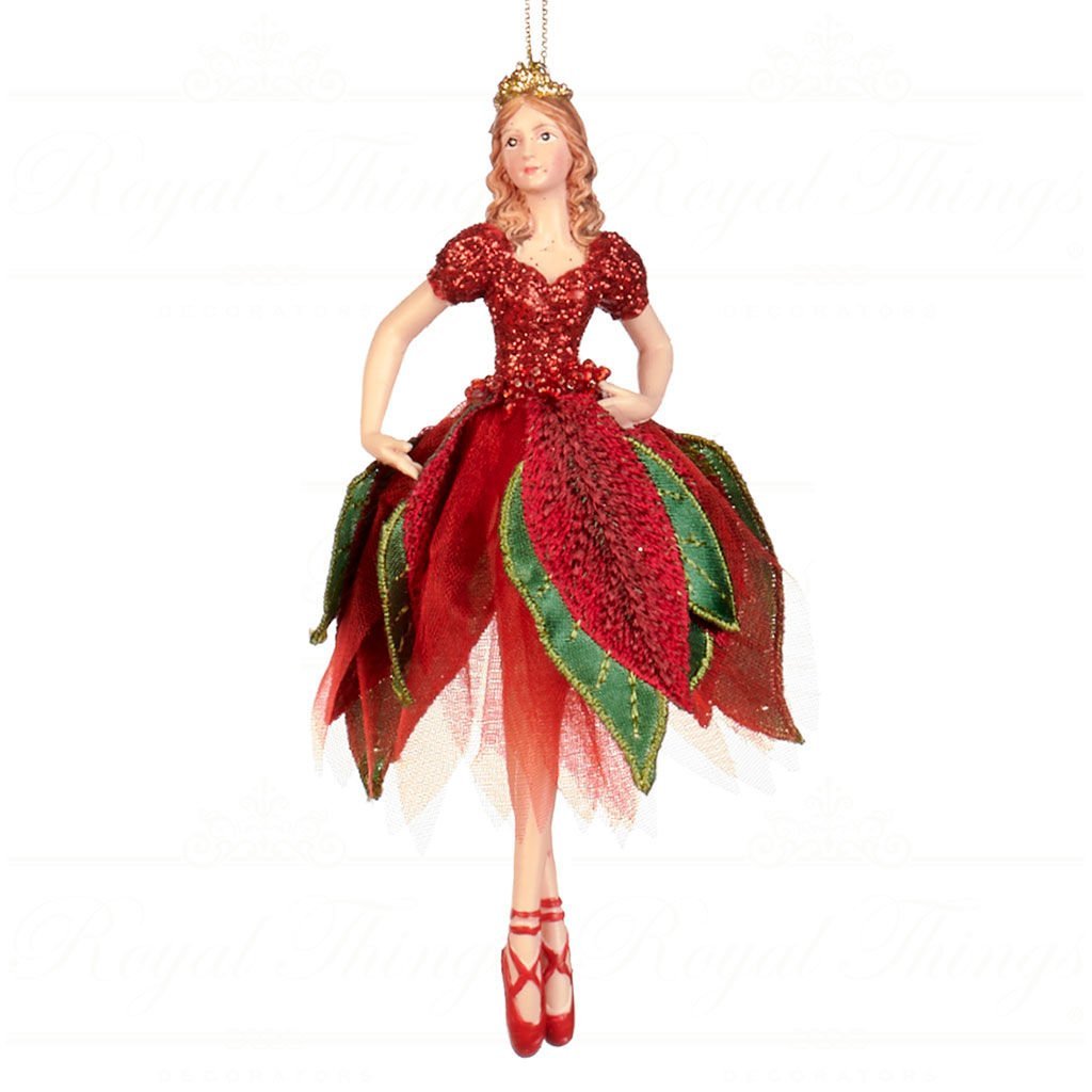 YAPRAK TÜTÜLÜ NOEL BALERİNİ YILBAŞI SÜSÜ, GOODWILL