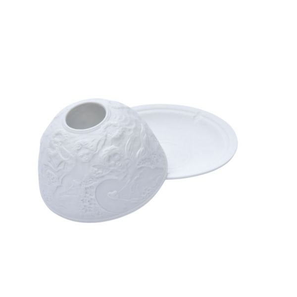 MELEK MASALI KUBBELİ PORSELEN MUMLUK - TEALIGHT