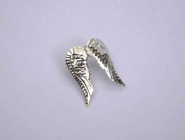 GÜMÜŞ MELEK KANADI MUM PİNİ