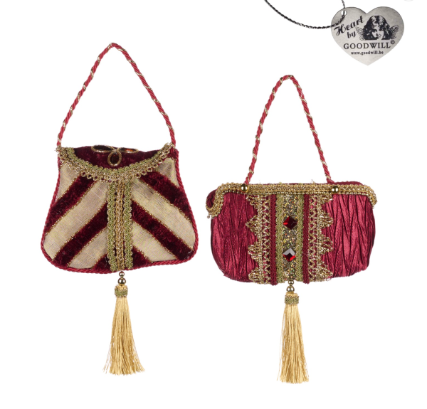 ART DECO STİLİ GECE ÇANTASI YILBAŞI SÜSÜ, GOODWILL