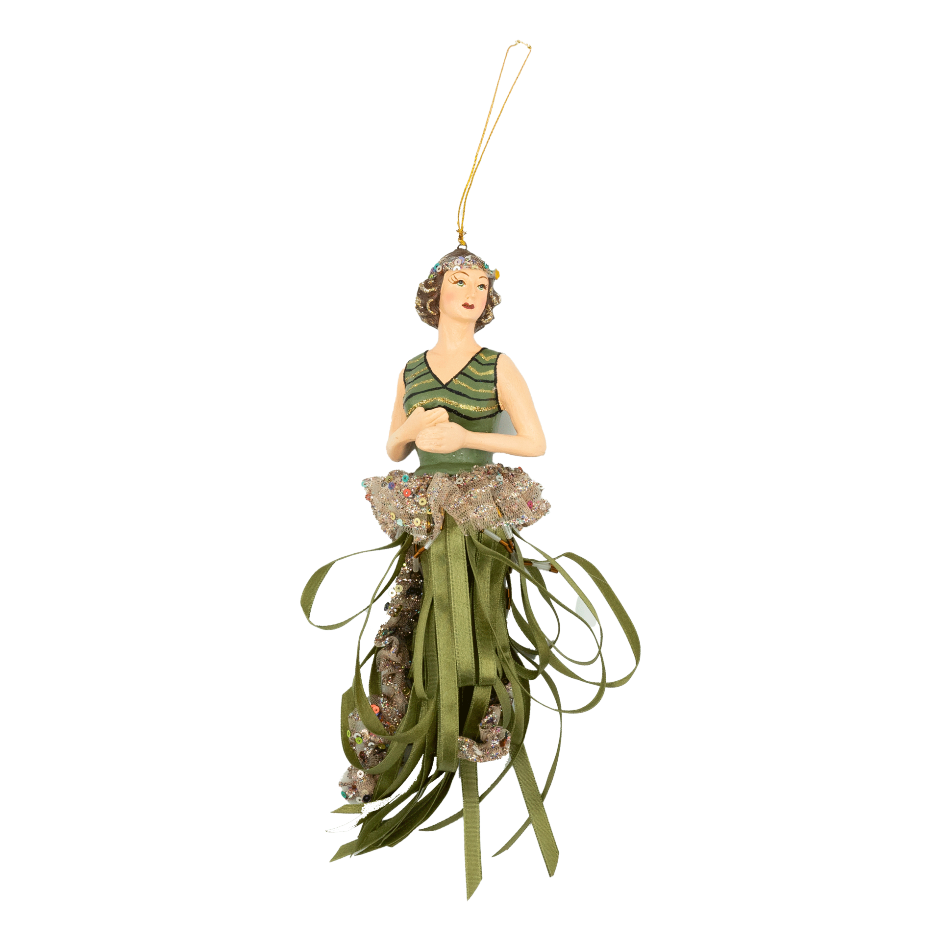 ART DECO STİLİ KADIN YILBAŞI SÜSÜ, GOODWILL