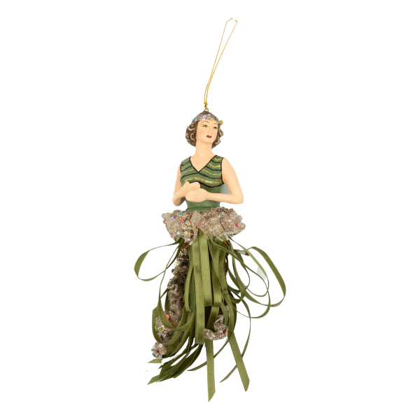 ART DECO STİLİ KADIN YILBAŞI SÜSÜ, GOODWILL