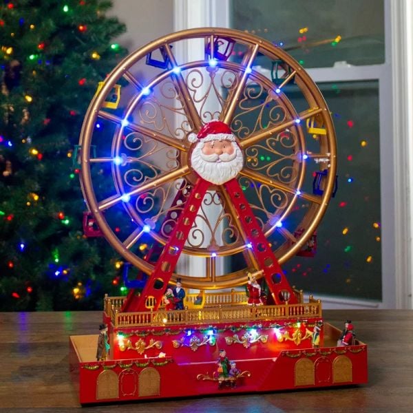 KUZEY IŞIKLARI NOEL DÖNME DOLAP MÜZİK KUTUSU