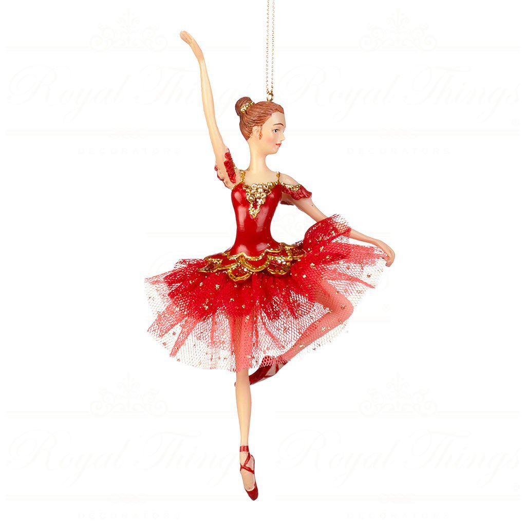 KIRMIZI TÜTÜLÜ BALERİN YILBAŞI SÜSÜ, GOODWILL