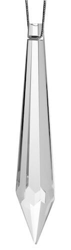 Kristal Formlu Yılbaşı Süsü