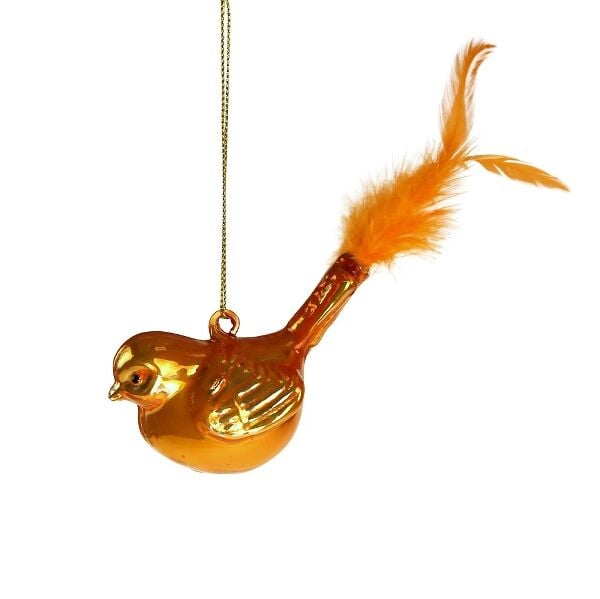 Tüylü Kuş Yılbaşı Süsü, Turuncu