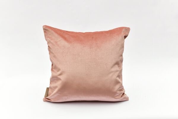 Flamingo Desenli Kare Yastık, Somon Renk