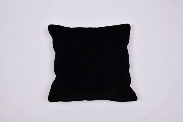 Laurel Bee Kadife Kare Yastık - Kahverengi