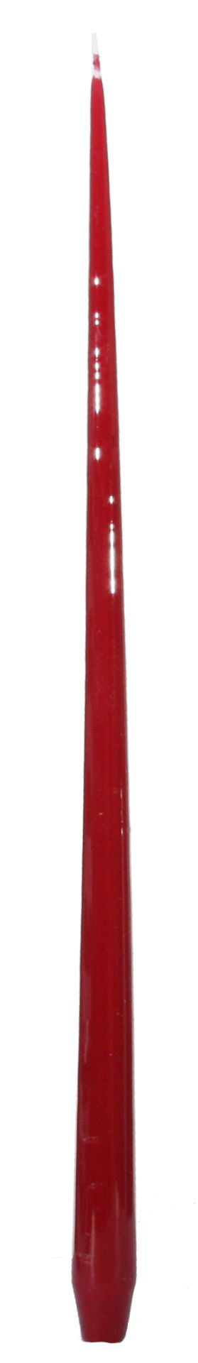 Burgundy Uzun Mum 50 cm