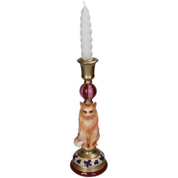 Duchesse Féline Étoile Kedi Şamdan
