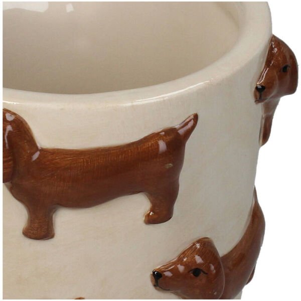 Duke Dachshund Jaardin Köpekli Saksı