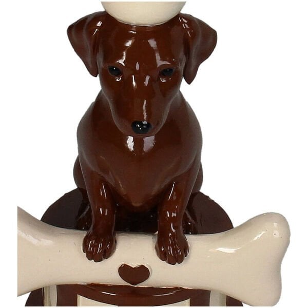 Duke Dachshund Köpek Şamdan