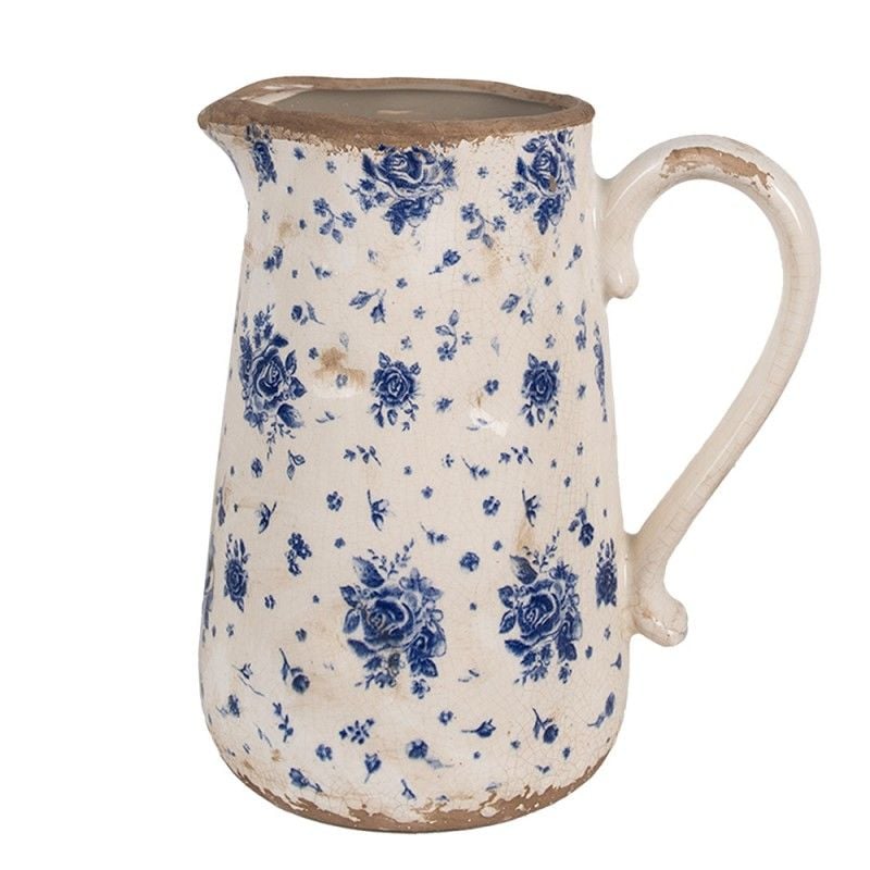 Provence Rustik Seramik Sürahi - 23 cm