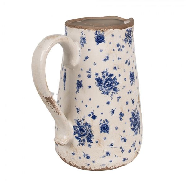 Provence Rustik Seramik Sürahi - 18 cm