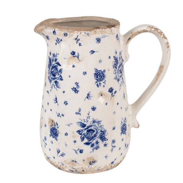 Provence Rustik Seramik Sürahi - 18 cm