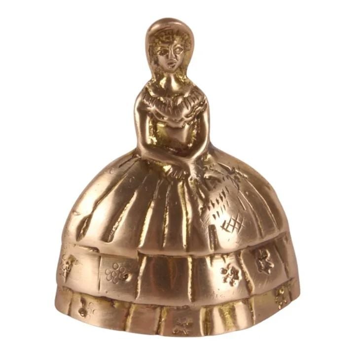 Barok Lady Pirinç Masa Çanı