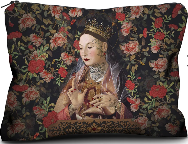 Messina Kadife El Çantası - 17 x 23 cm