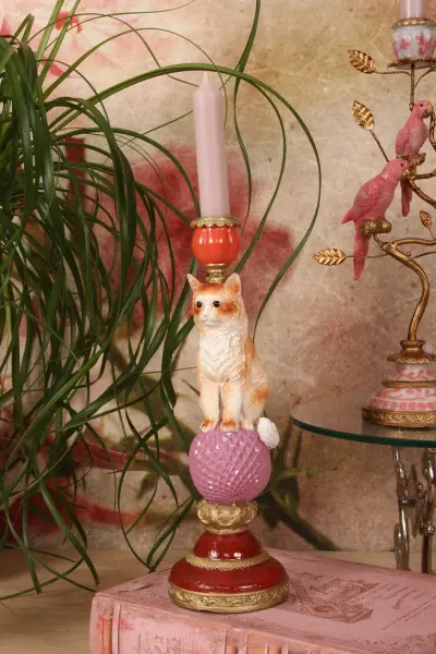 Margot Kedi Şamdanı