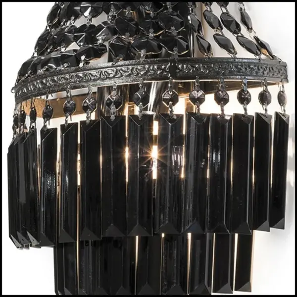 Black Palace Kristal Duvar Apliği x 2'li
