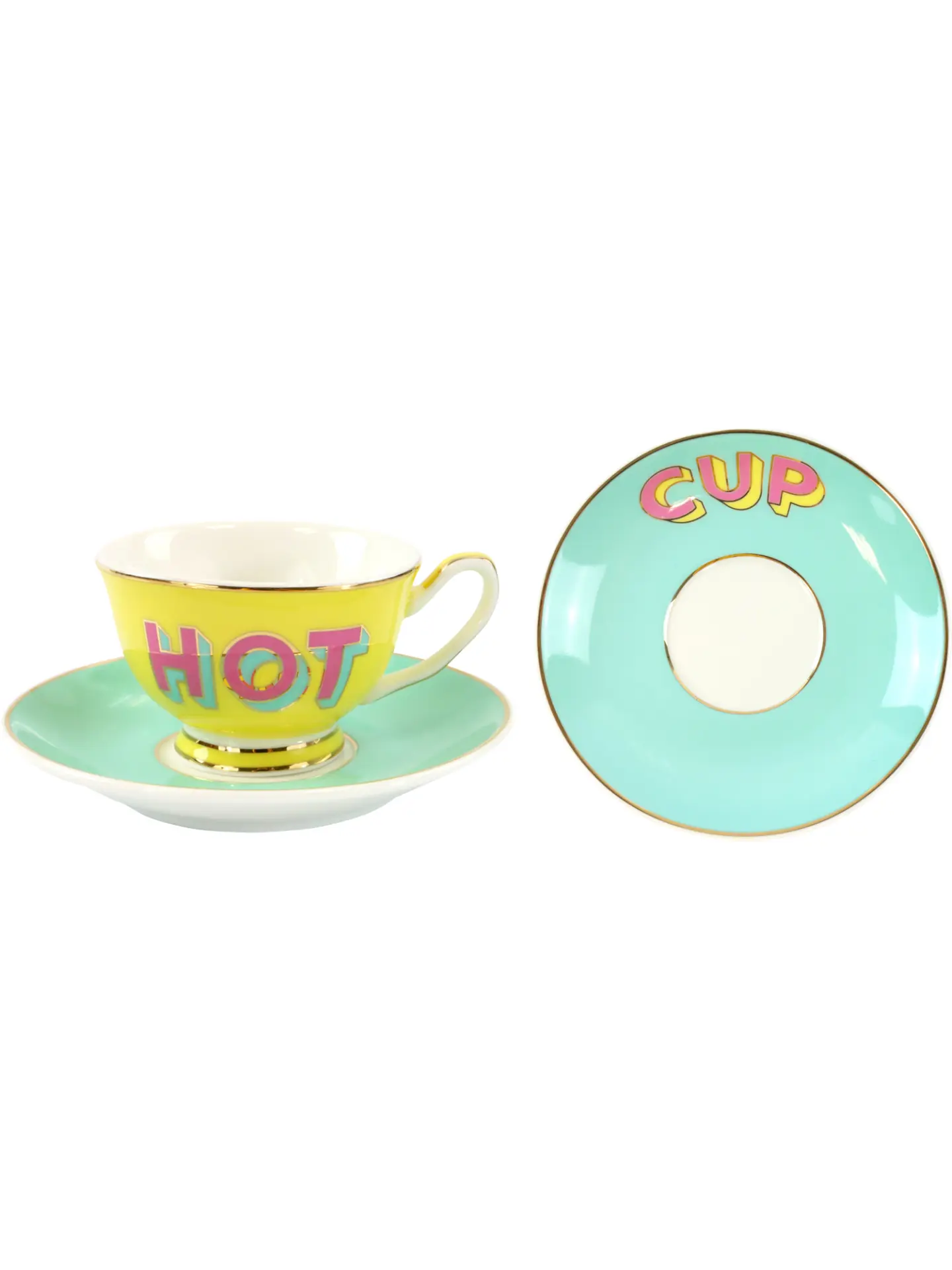 Hot Cup Pop Art Espresso Fincanı