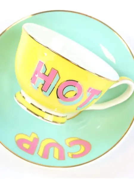 Hot Cup Pop Art Espresso Fincanı
