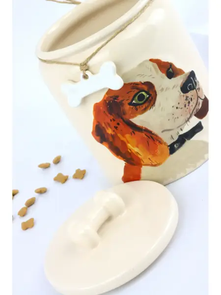 Monsieur Wuff Köpek Figürlü Saklama Kavanozu