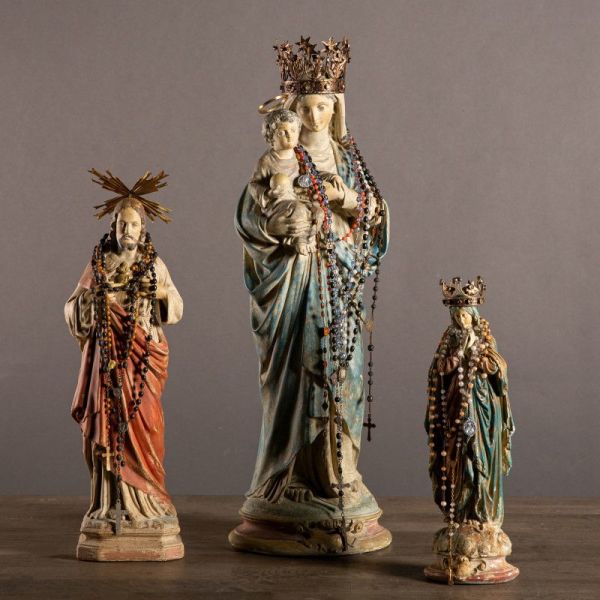 TAÇLI BAKİRE MERYEM HEYKELİ