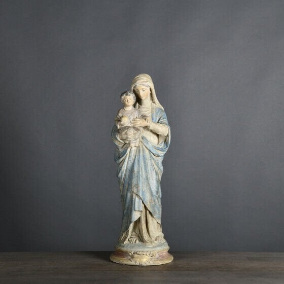 TAÇLI MERYEM ANA VE ÇOCUK HEYKELİ