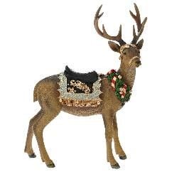 REN GEYİĞİ YILBAŞI DEKORU KAHVERENGİ