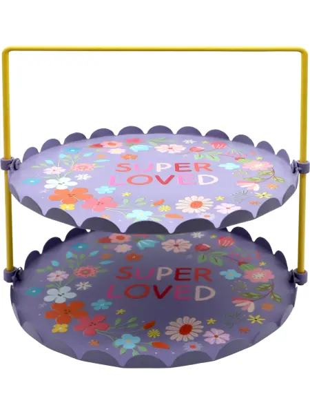 Super Loved 2 Katlı Servis Standı