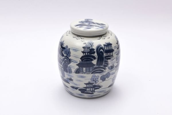 EMPEROR BLUE BLANC TEMPLE KAVANOZ