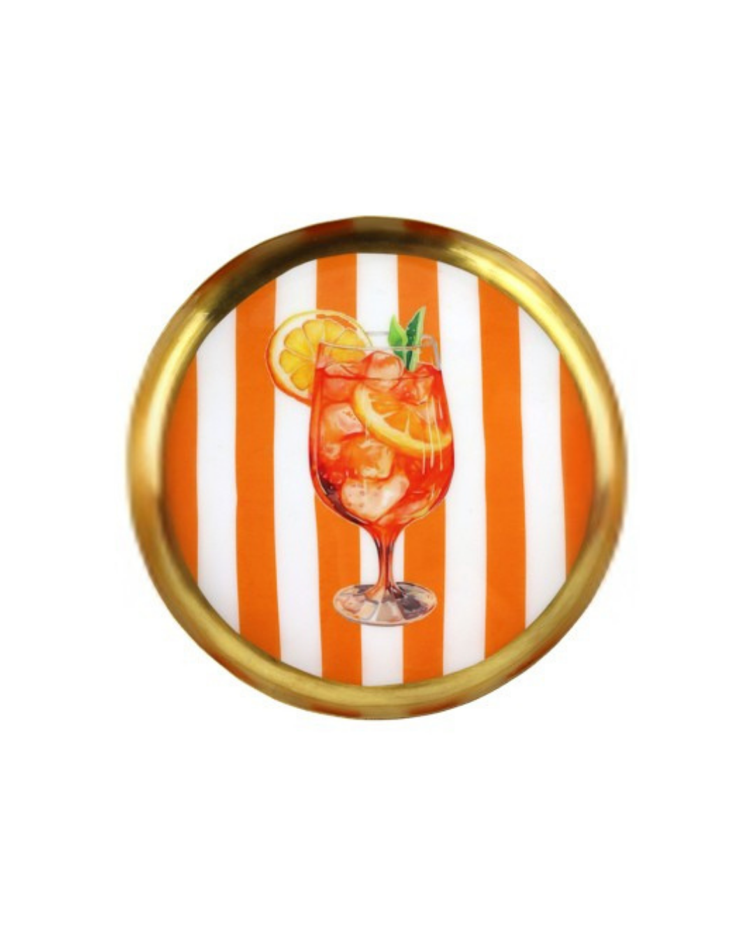 Aperol Desenli Kokteyl Tepsisi – 20 cm