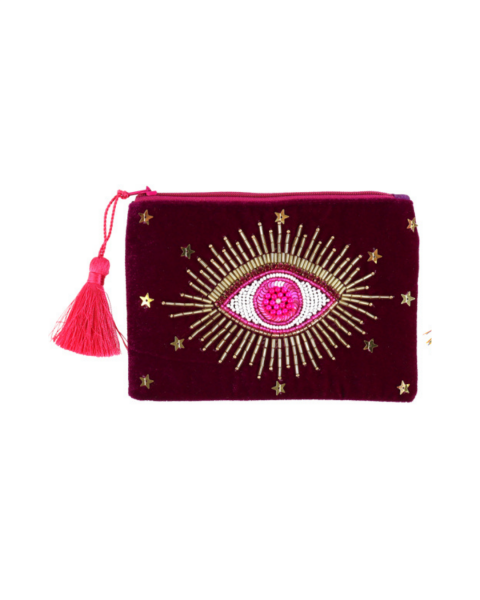 Charming Eyes Makyaj Çantası - Ruby Pink
