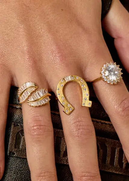 RODEO SWAROVSKİ NAL YÜZÜK