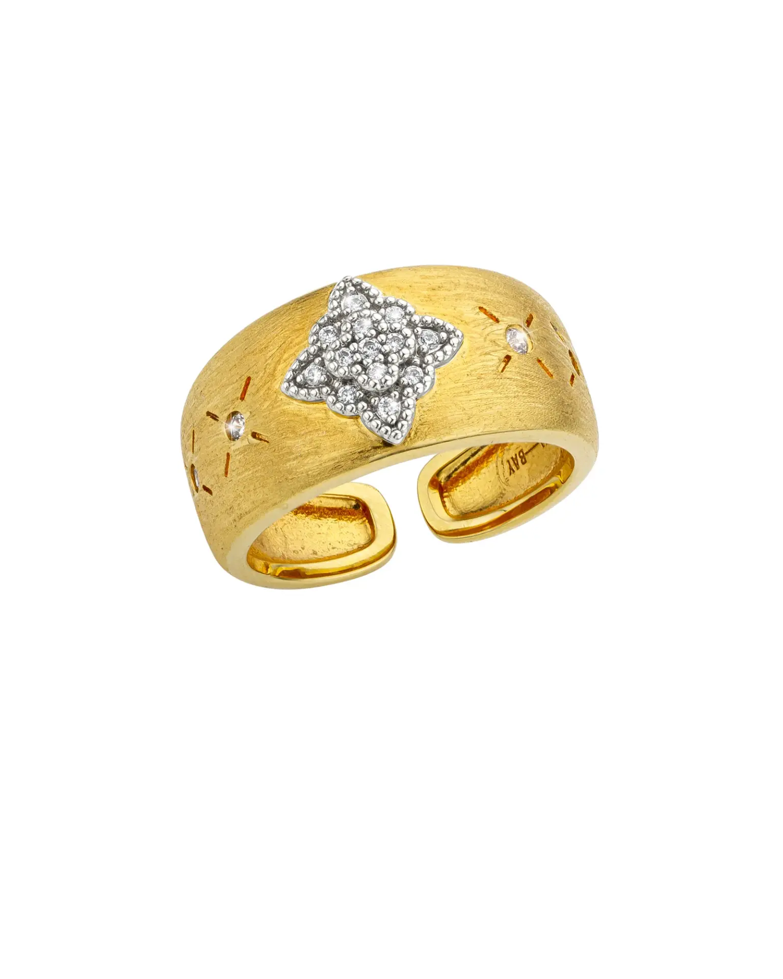 MIRA CUFF SWAROVSKİ YÜZÜK