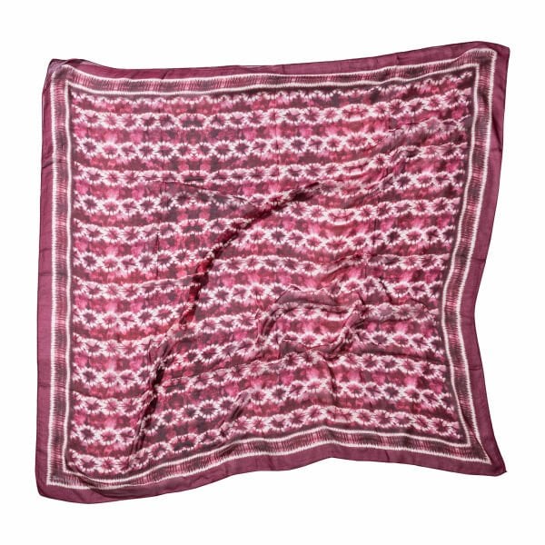 BATİK PLUM MODAL PAREO / EŞARP - 140 X 140 CM