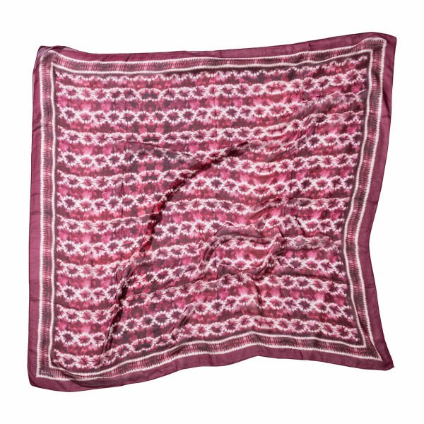 BATİK PLUM MODAL PAREO / EŞARP - 140 X 140 CM
