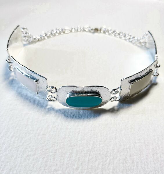NEFERTITI GÜMÜŞ CHOKER