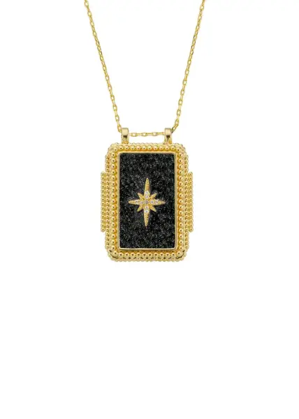 BLACK DIWALI TWICE BOHEME SWAROVSKI KOLYE
